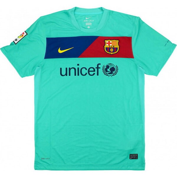 Tailandia Camiseta Barcelona 2ª Retro 2010 2011 Verde